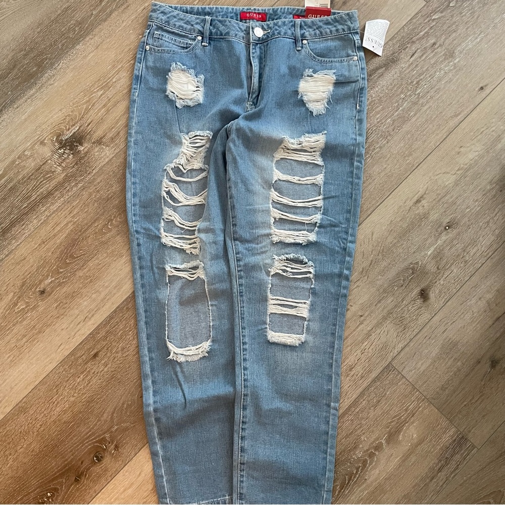 Brand New Guess Destroyed Jeans